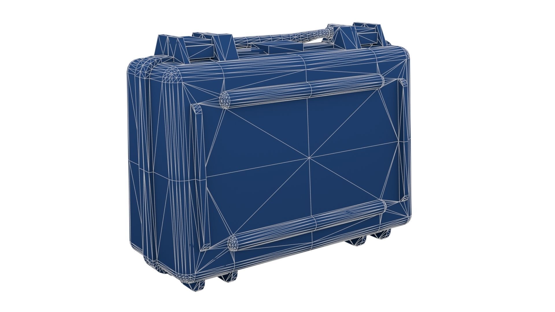 Medication Case Low-poly 3D model_21