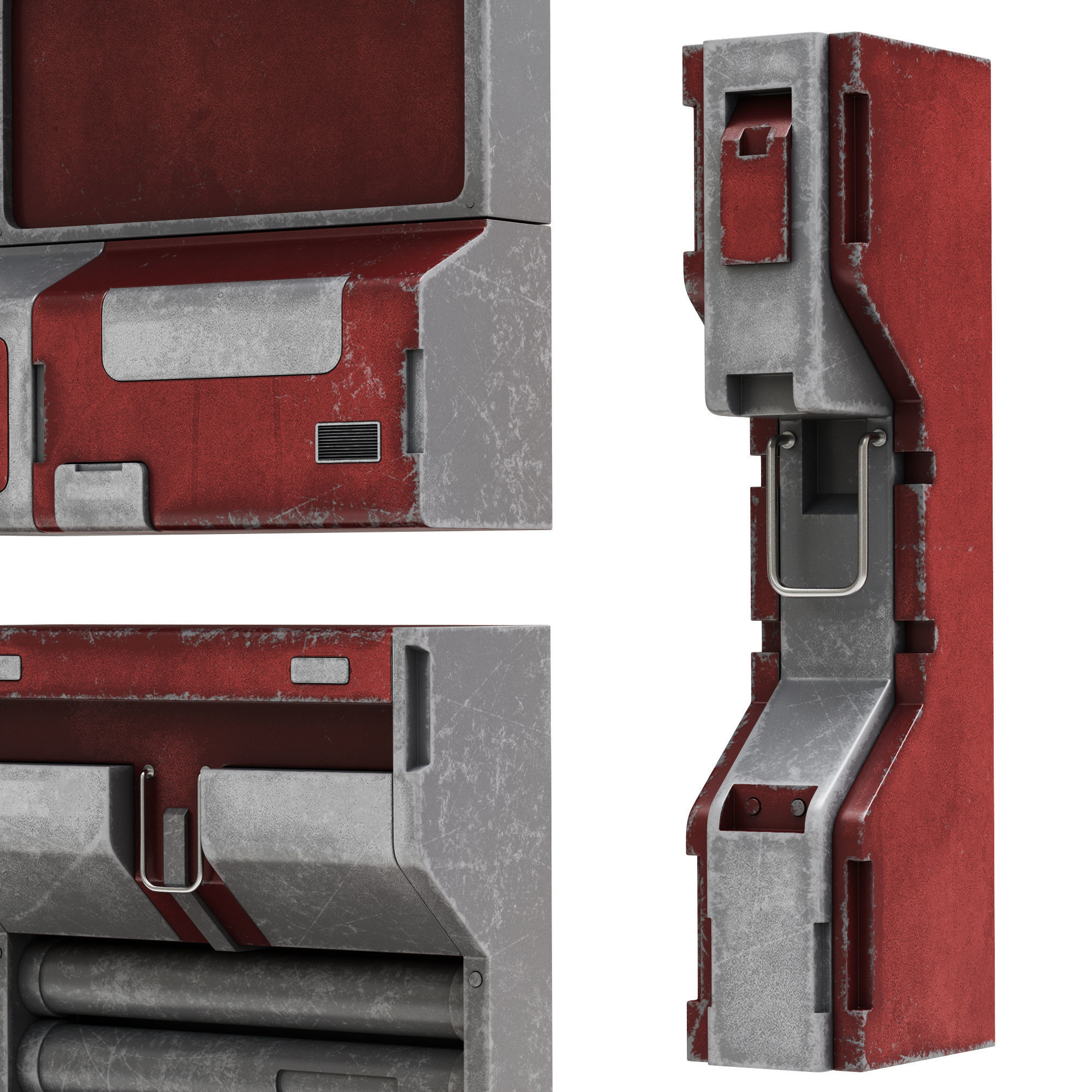 Sci-Fi elements 1 3D model_5