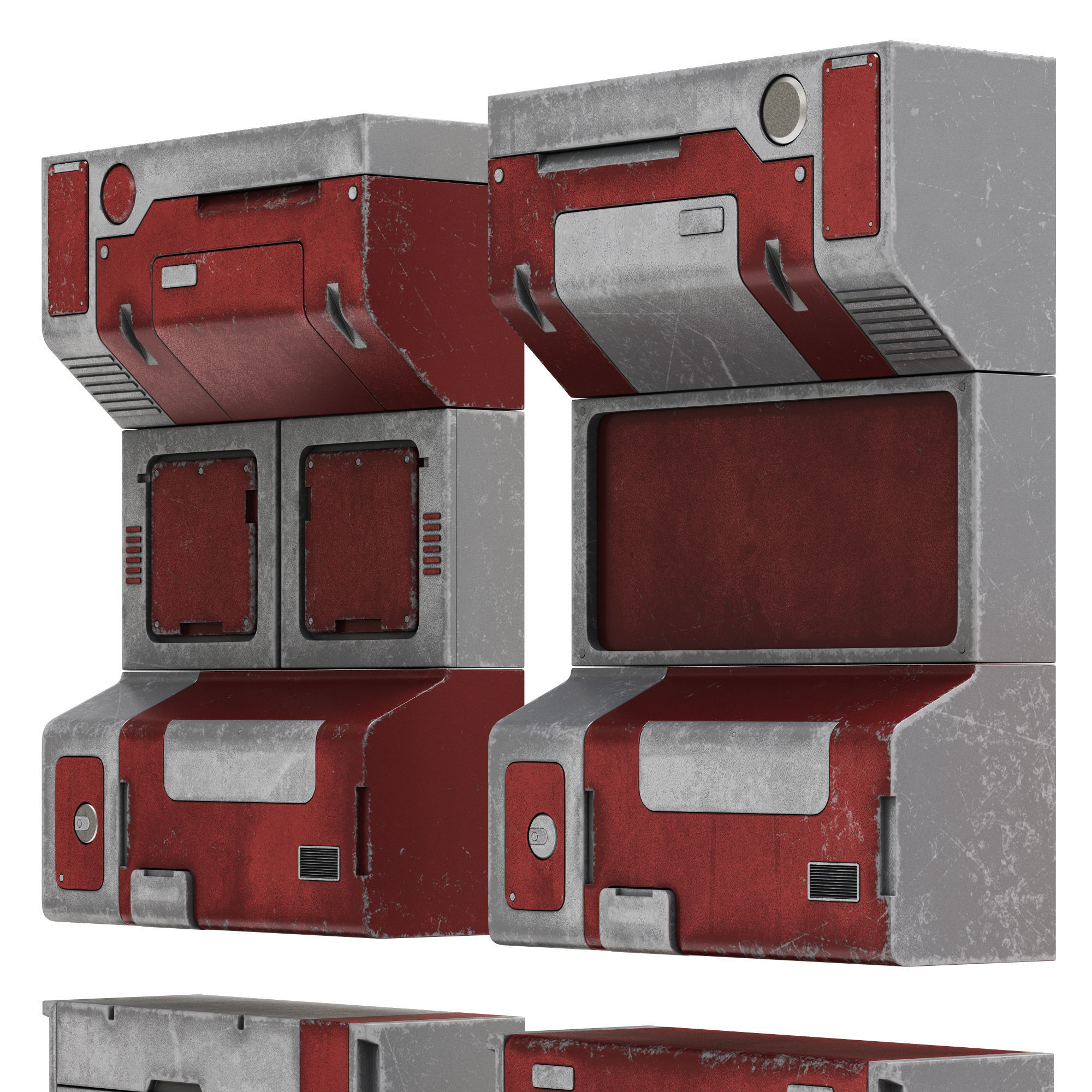 Sci-Fi elements 1 3D model_3