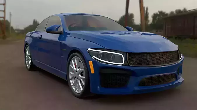 concept car Free 3D model