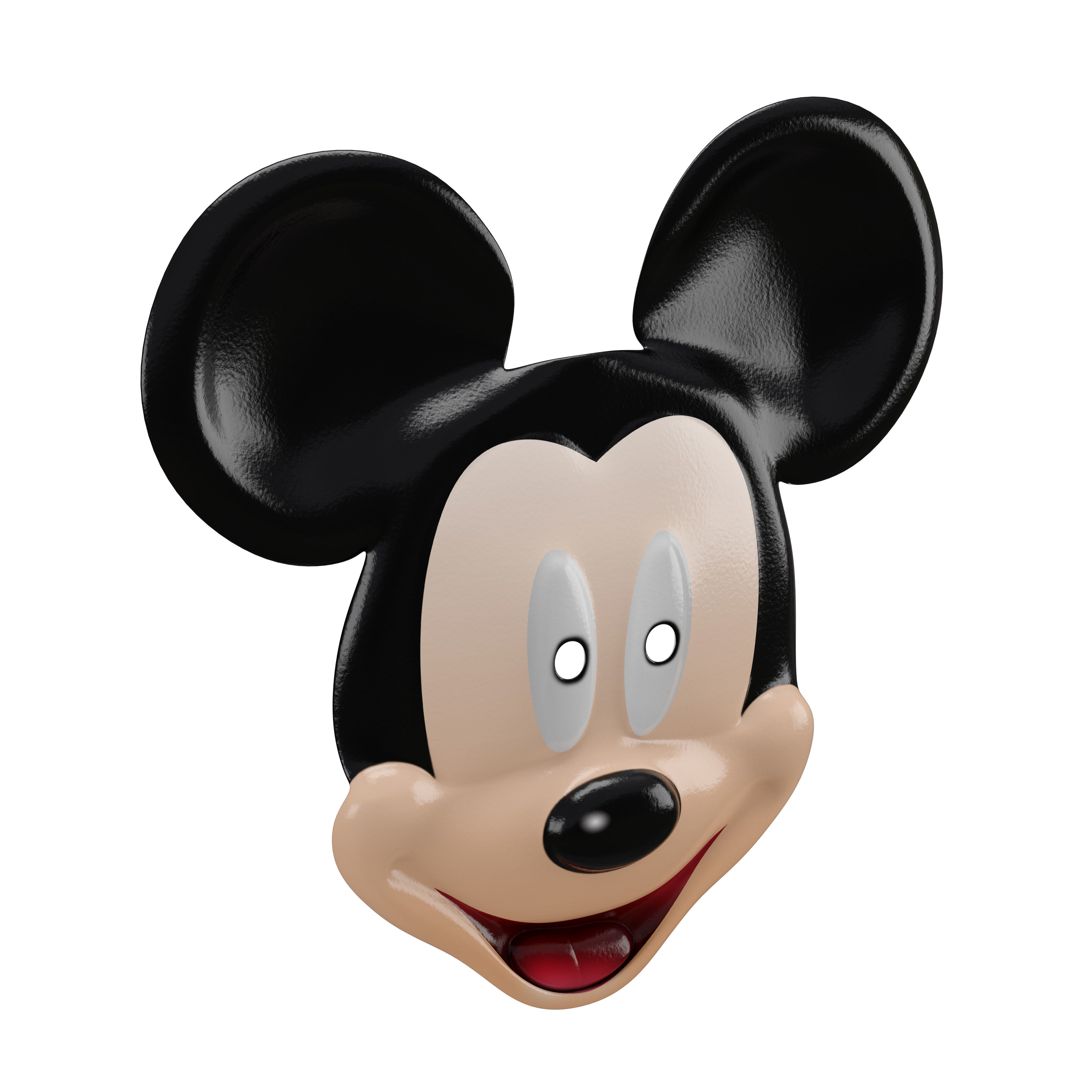 Mask 2 mickey mouse Low-poly 3D model_2