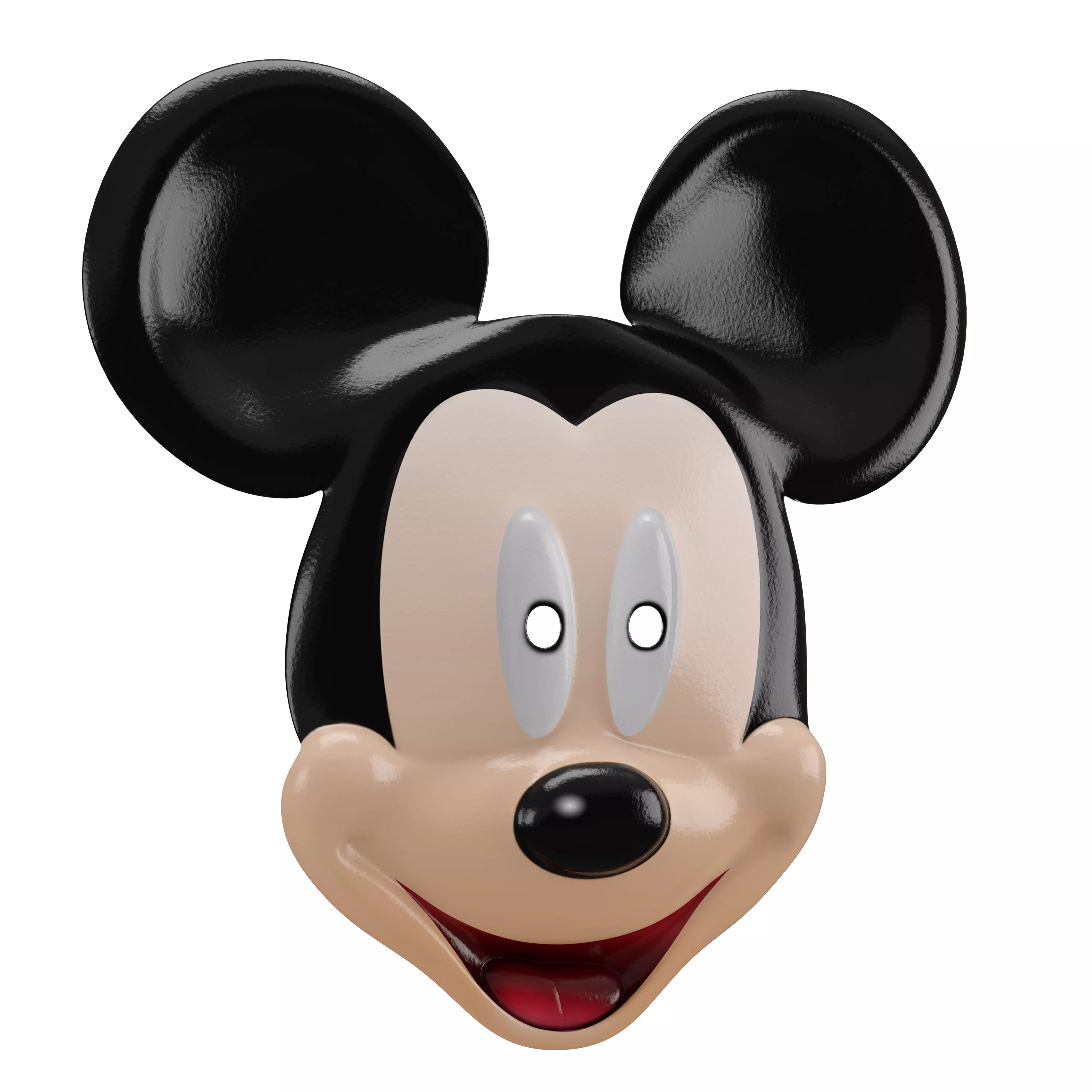 Mask 2 mickey mouse Low-poly 3D model_0