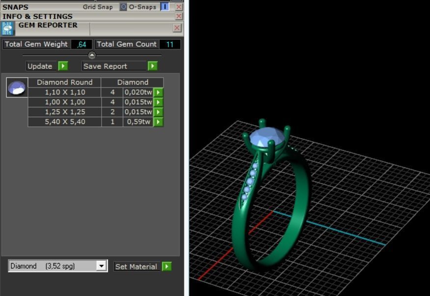 120 ring 3D print model_7