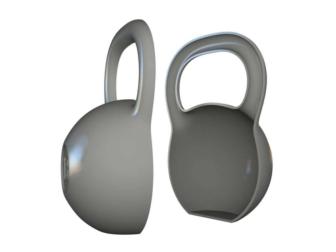 Weight 13 3D print model_4