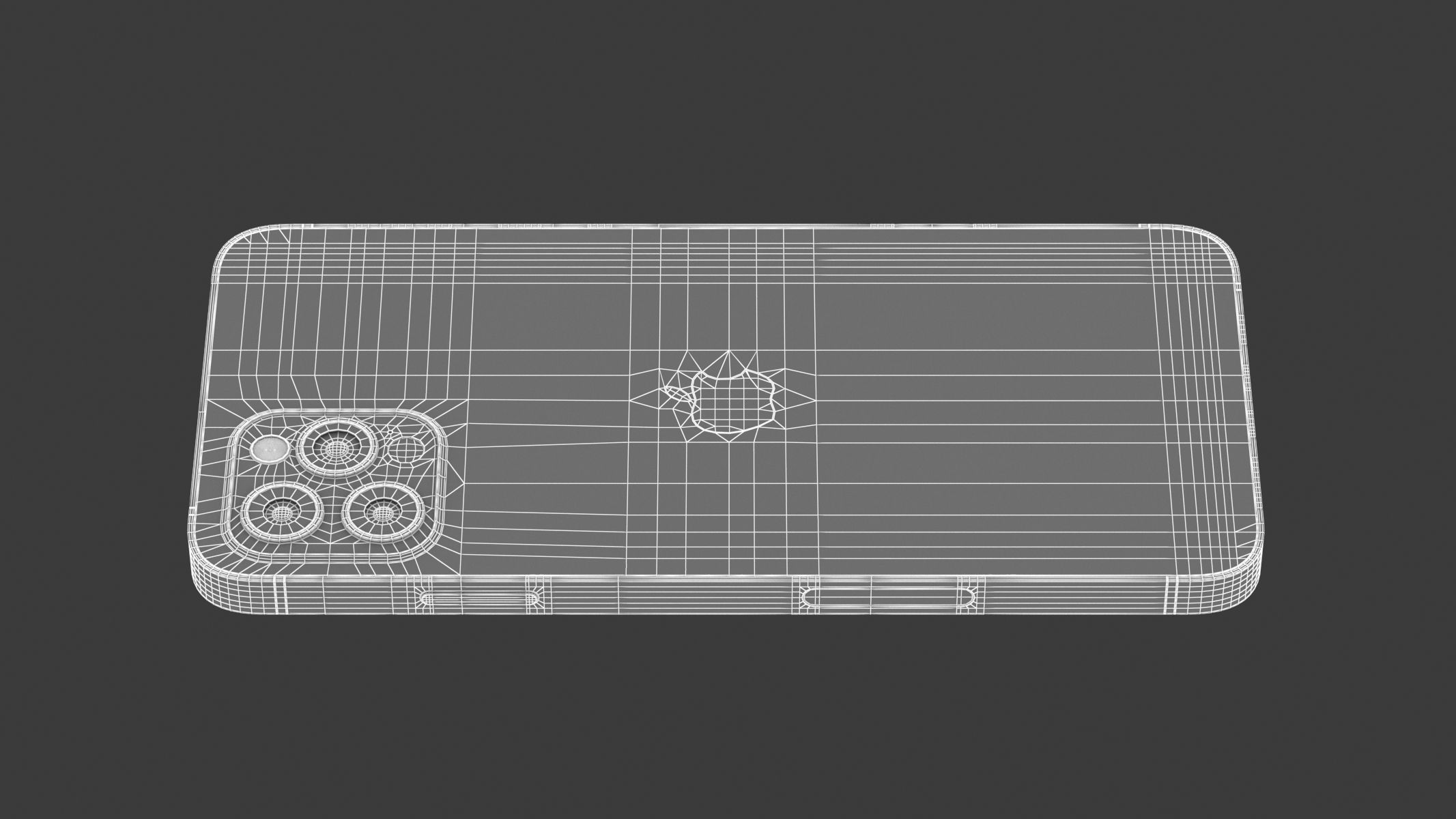 Apple iPhone 12 Pro Max Graphite 3D model_6