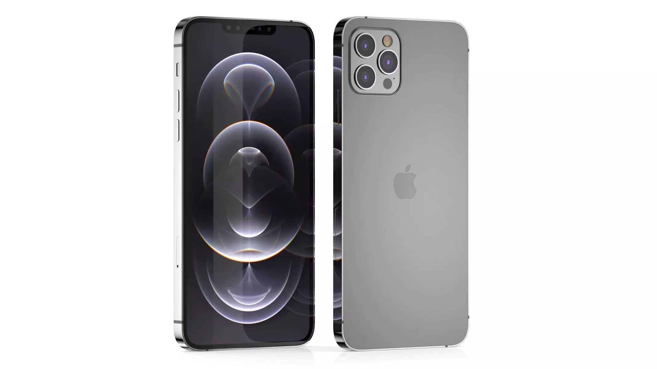 Apple iPhone 12 Pro Max Graphite 3D model_0