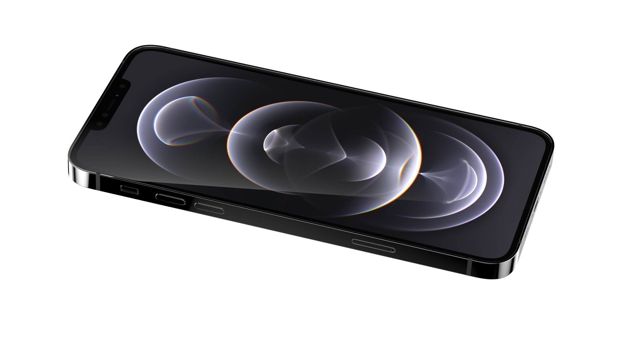 Apple iPhone 12 Pro Max Graphite 3D model_16