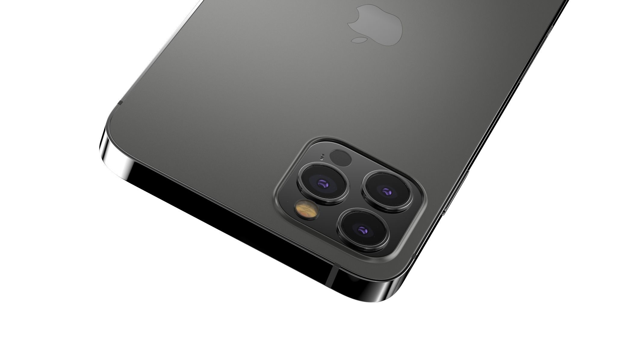 Apple iPhone 12 Pro Max Graphite 3D model_2