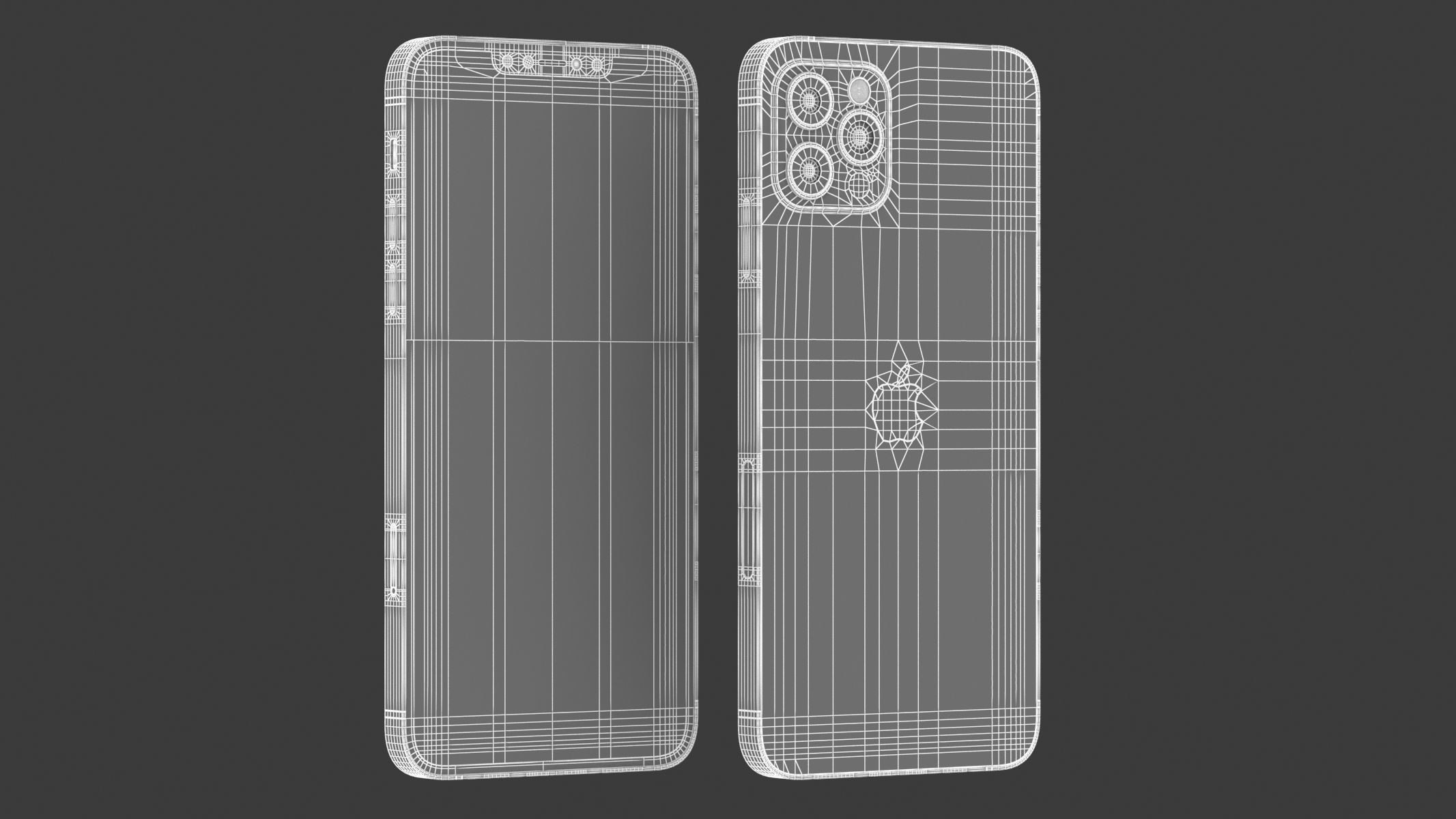 Apple iPhone 12 Pro Max Graphite 3D model_4