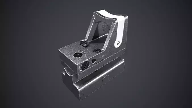 Scope Trijicon RMR Combat Sight Low-poly 3D model