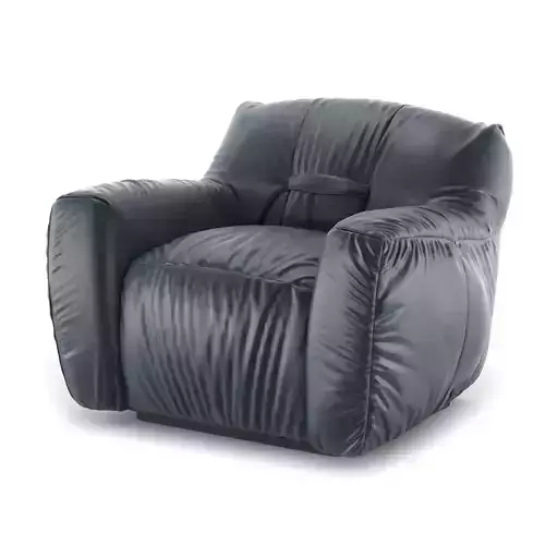 Natuzzi italia Argo armchair 3D model
