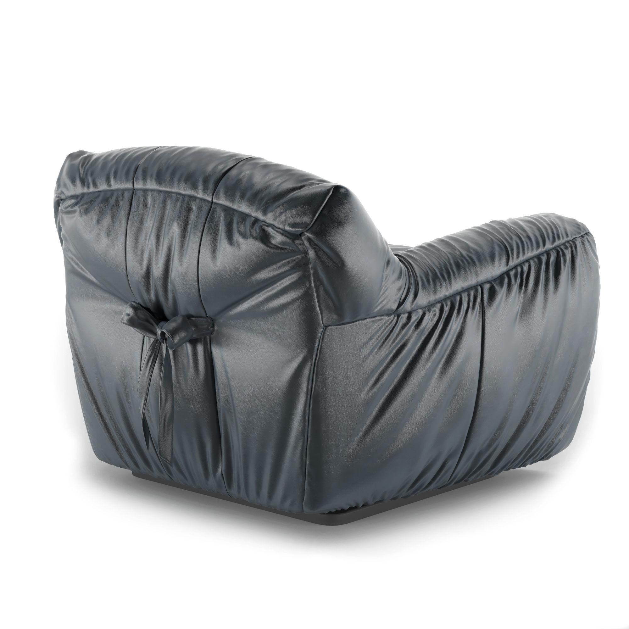 Natuzzi italia Argo armchair 3D model_5