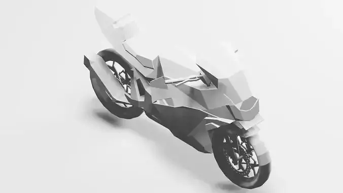 This is a Kawasaki like Bike Model