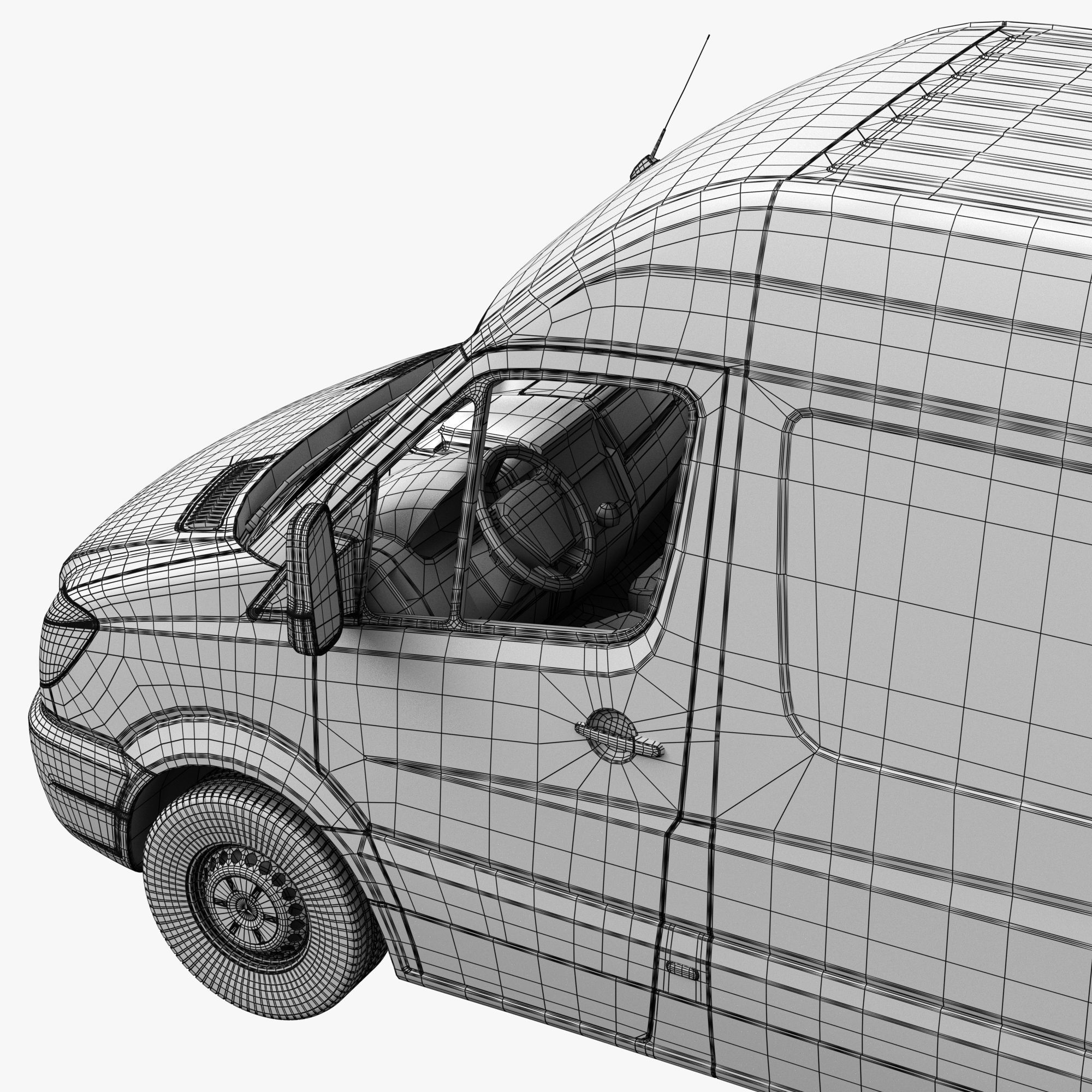 Sprinter 9 models 3D Model Collection_13