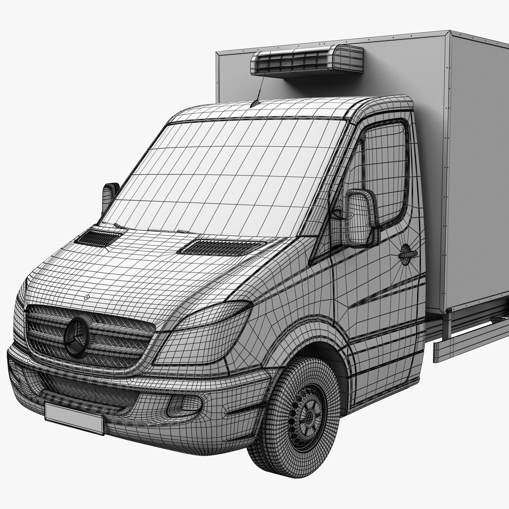 Sprinter 9 models 3D Model Collection_20