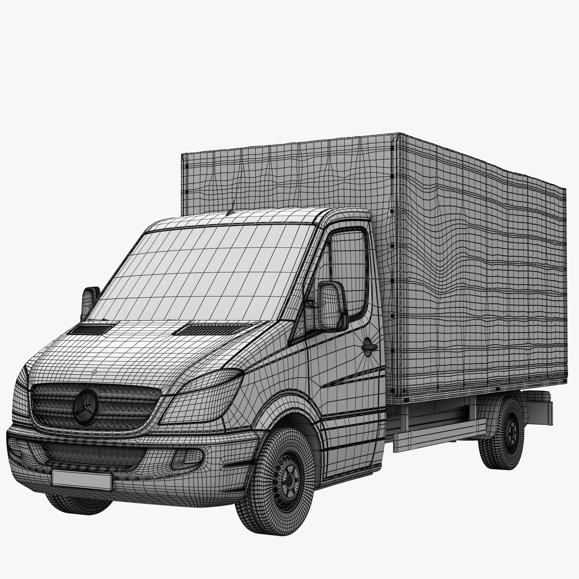 Sprinter 9 models 3D Model Collection_22