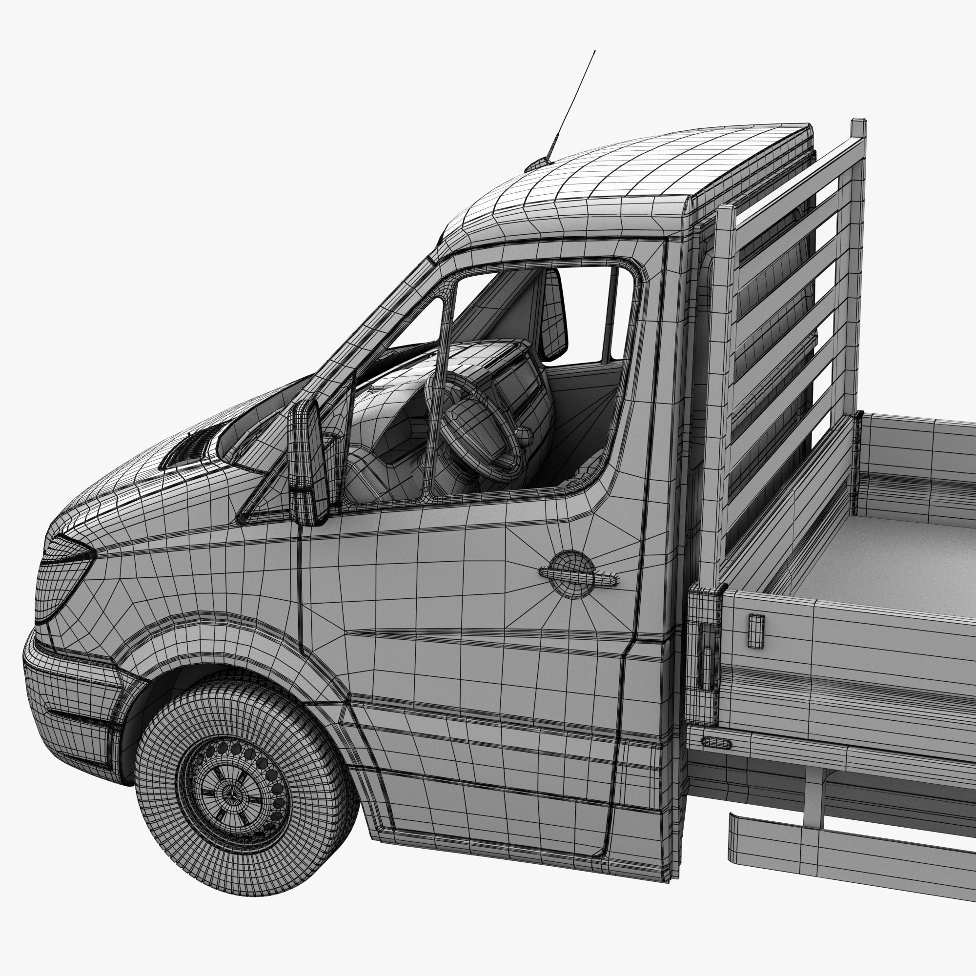 Sprinter 9 models 3D Model Collection_27