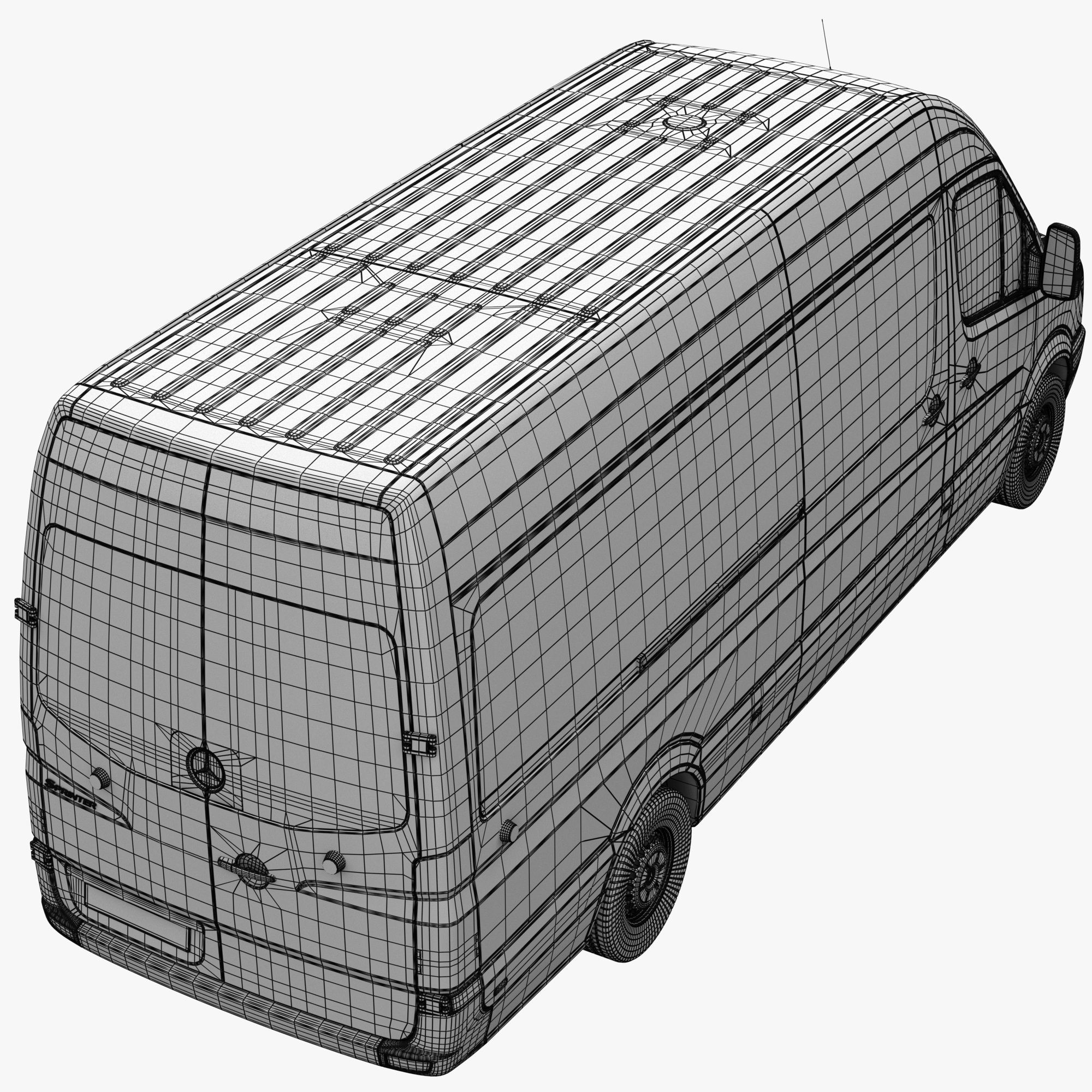 Sprinter 9 models 3D Model Collection_14