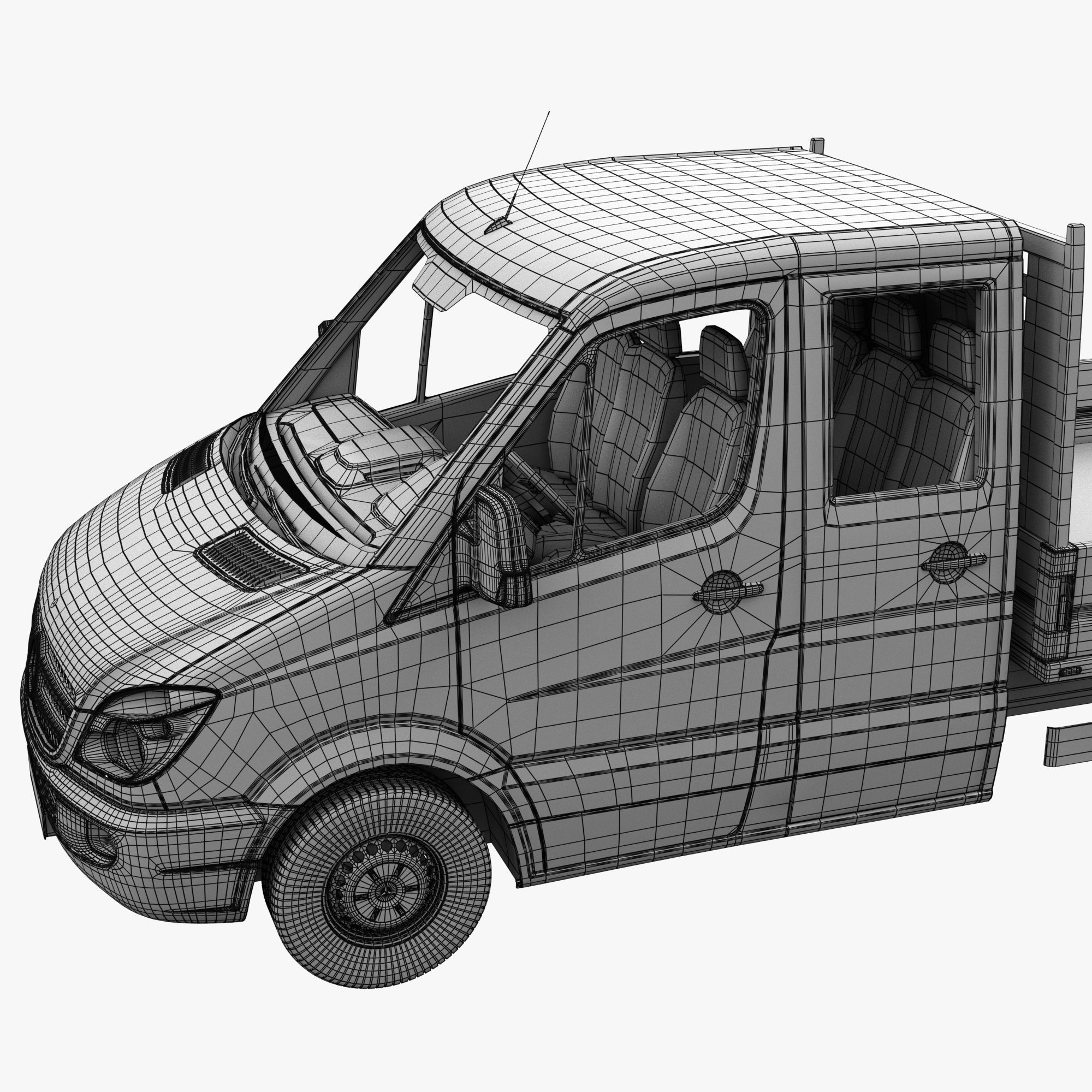 Sprinter 9 models 3D Model Collection_26