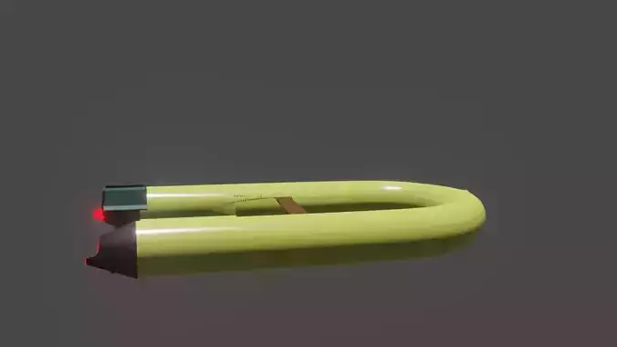 Boat lowpoly banana