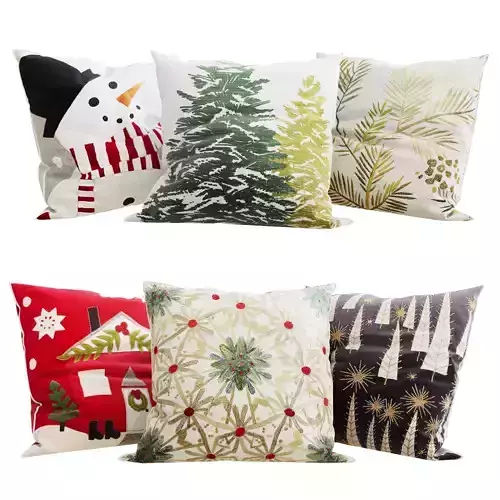 Decorative Pillows Christmas set 1