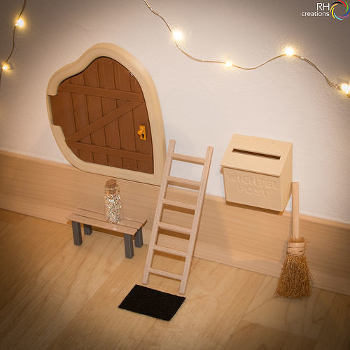 WICHTELTUER - FAIRY DOOR Version 2 3D print model