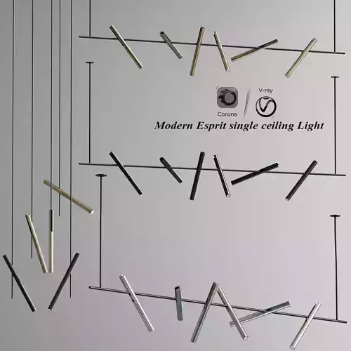 Modern Esprit single ceiling Light