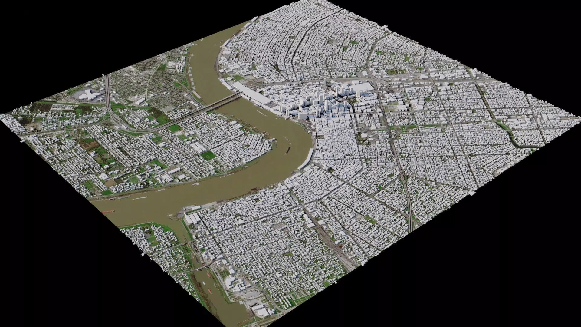 New Orleans - USA 3D model_0