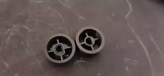 Volvo S60 V70 S80 HU Source knob 3D print model