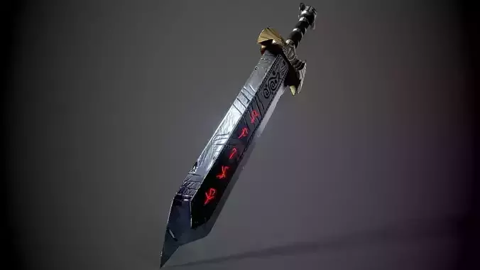 Sword with lights