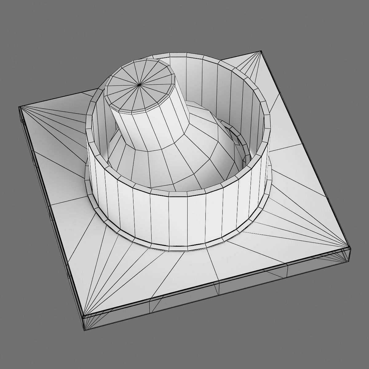 002524 Rifle Lightstar Recessed spotlight 3D model_6