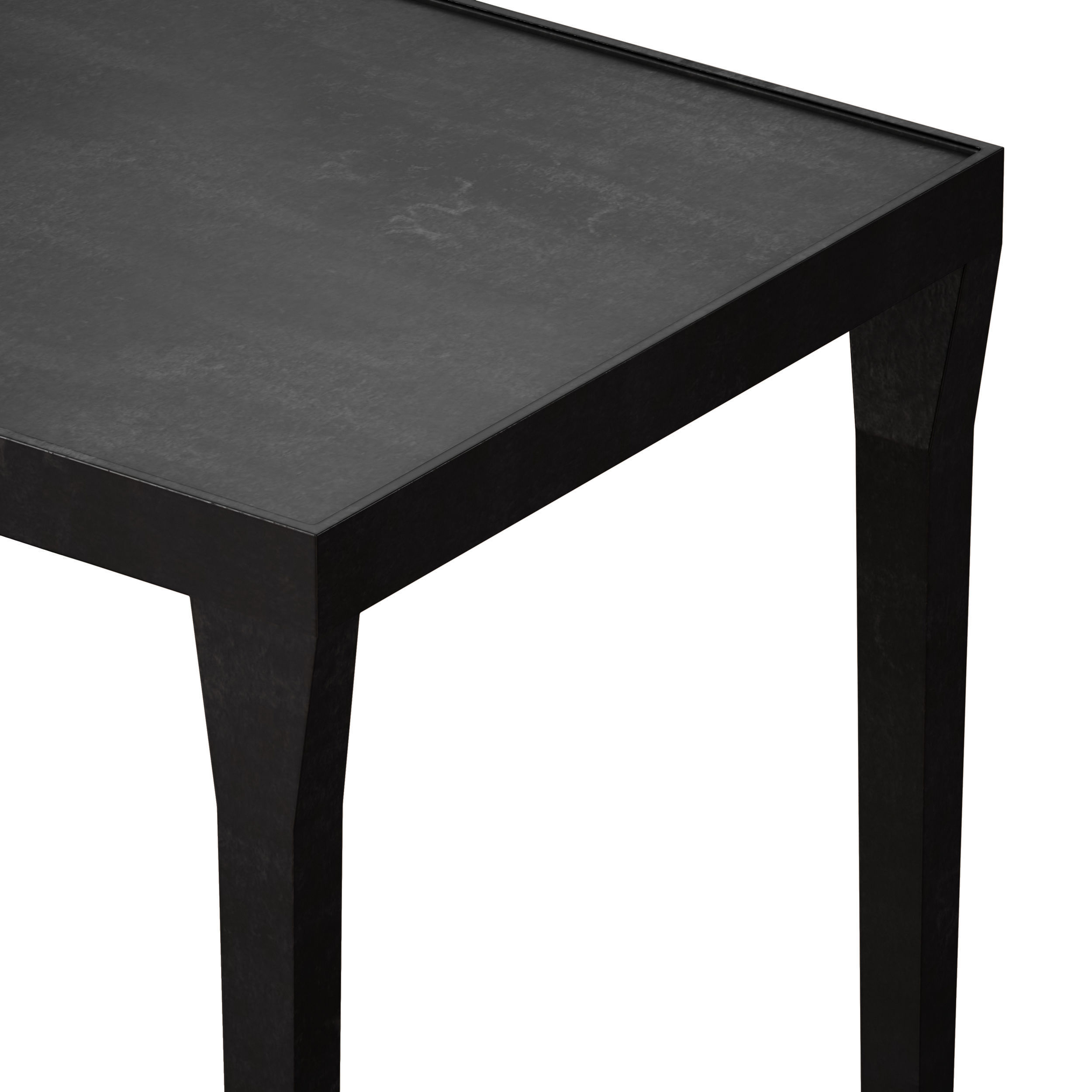 Silviano Iron Console Table Crate and Barrel 3D model_10