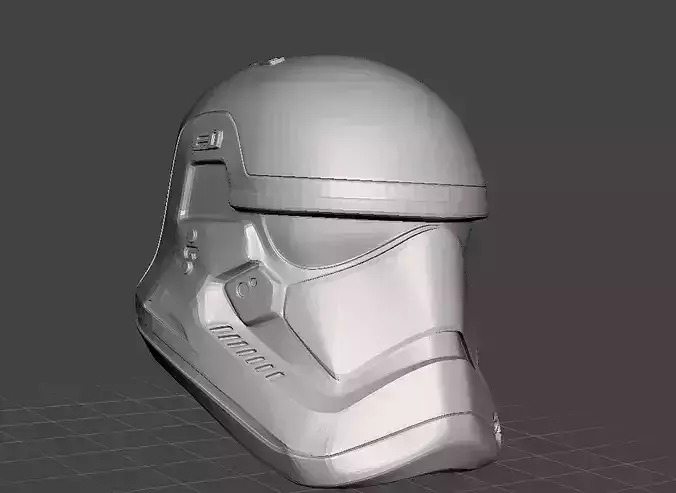 Stormtrooper 3D Helmet - Star Wars STL project Print Ready model