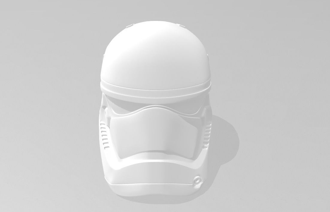 Stormtrooper 3D Helmet - Star Wars STL project Print Ready model 3D print model_4