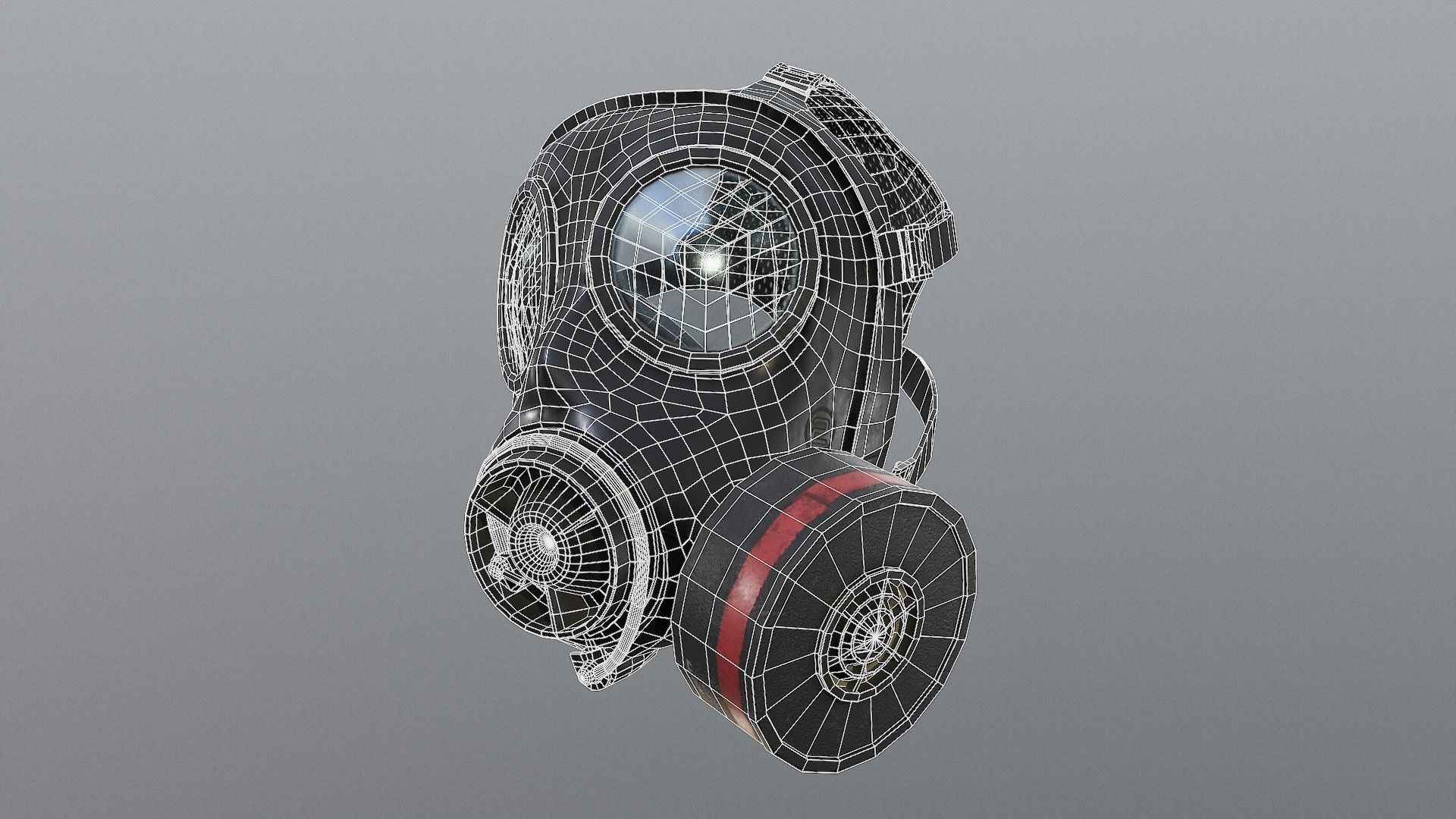 NBC S10  Low-poly 3D model_9