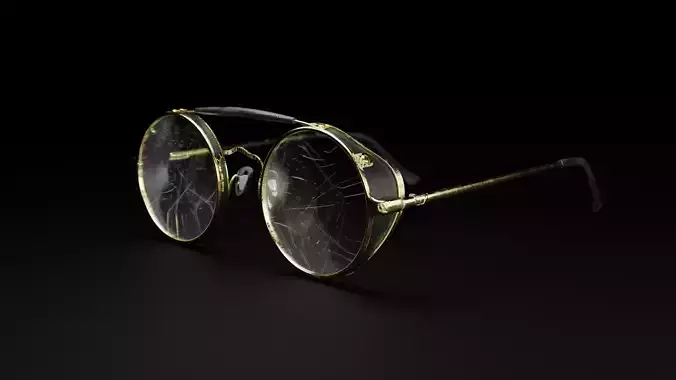Steampunk Modern glasses Hybrid