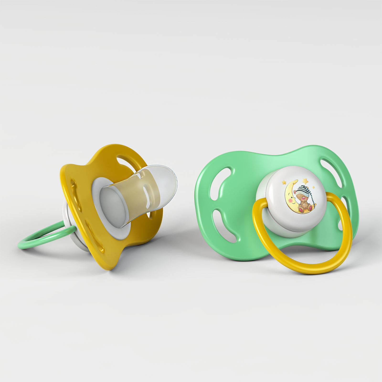 Baby Room Decor Set 3D model_5