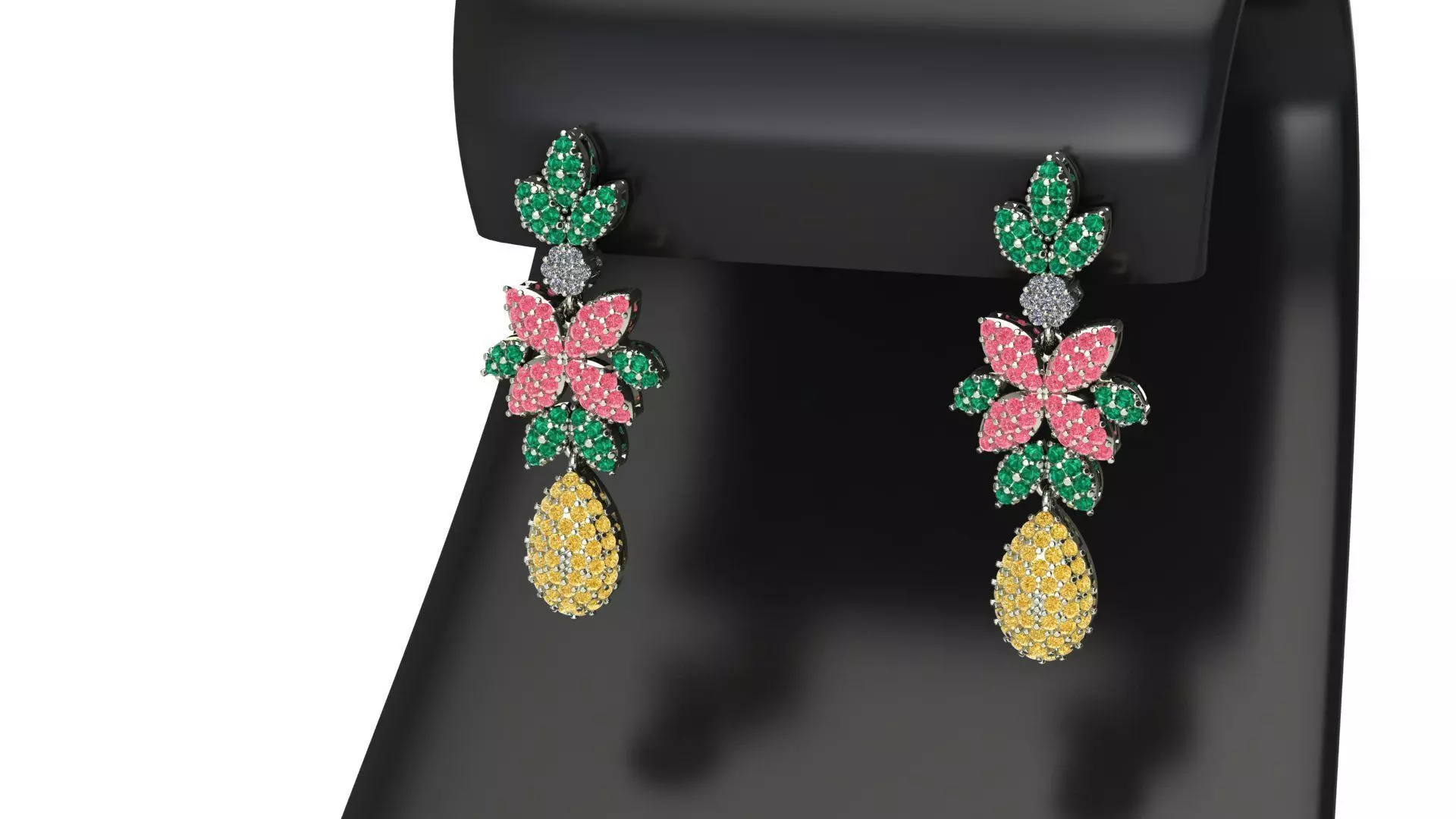 fashion earring 3D print model