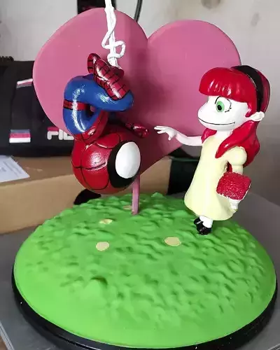 SPIDERMAN Y MARY JANE WATSON