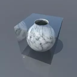 Glass vase 02 Free 3D model