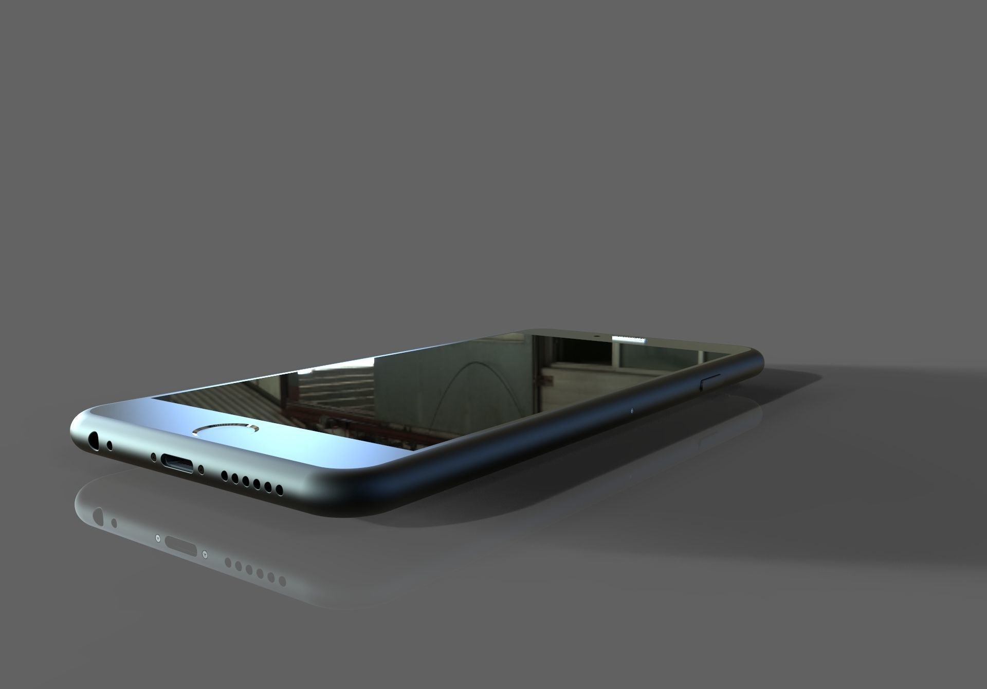Iphone 7plus 3d model 3D model_4