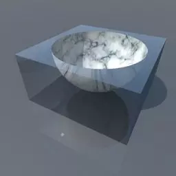 Glass vase 03 Free 3D model_0