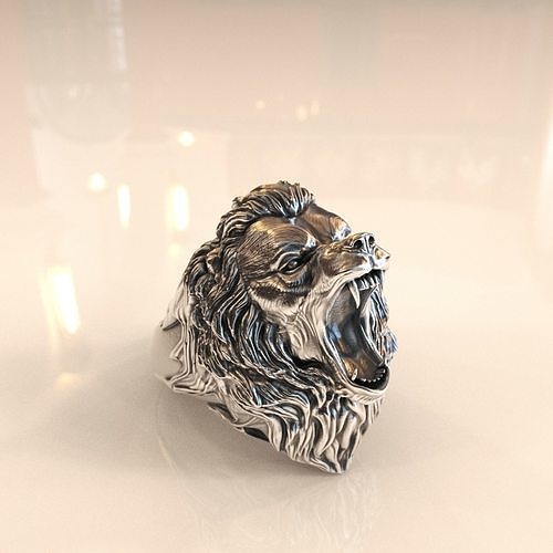 Bear Ring 3D print model