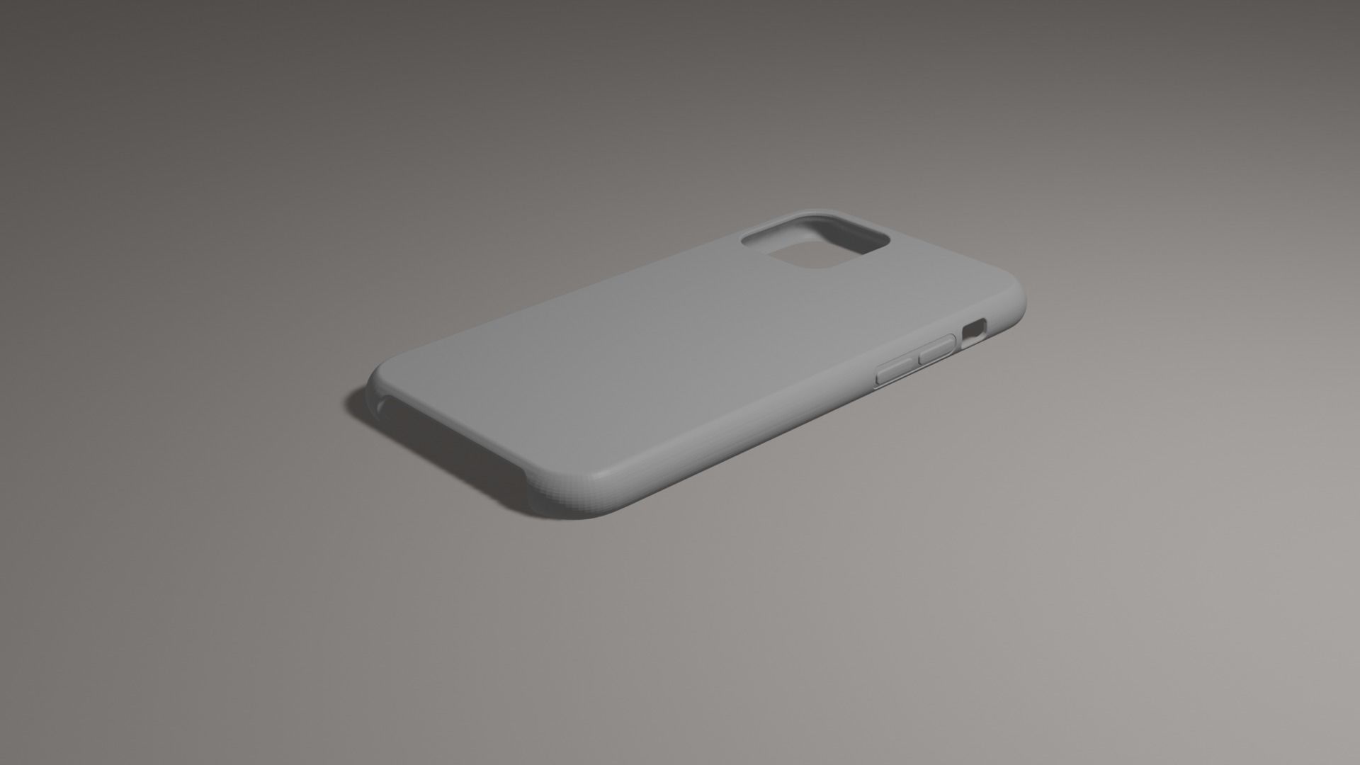 Apple Iphone 11 PRO TPU case 3D print model_3