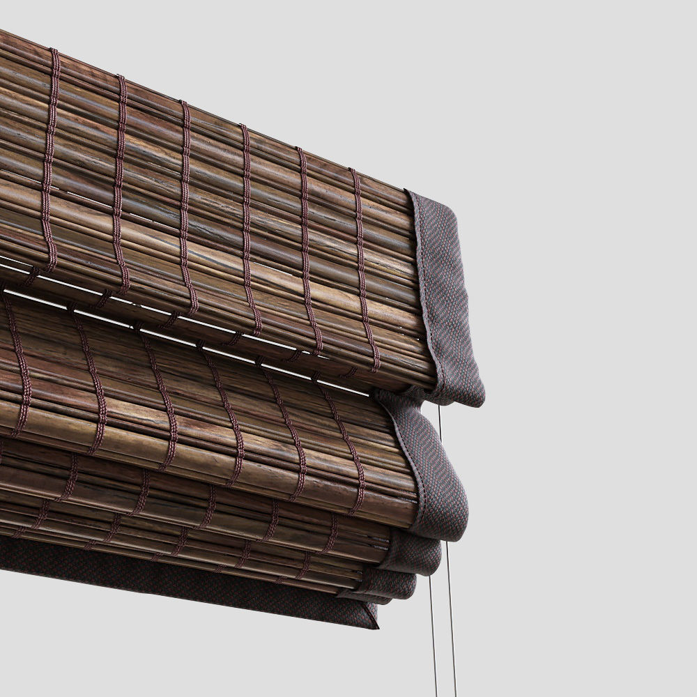 Woven Wood Shades 3D model_5
