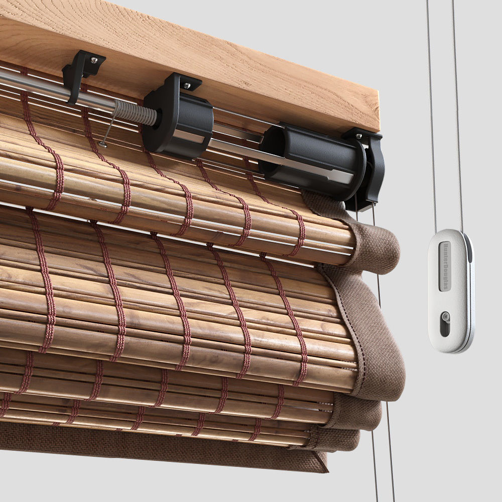 Woven Wood Shades 3D model_2