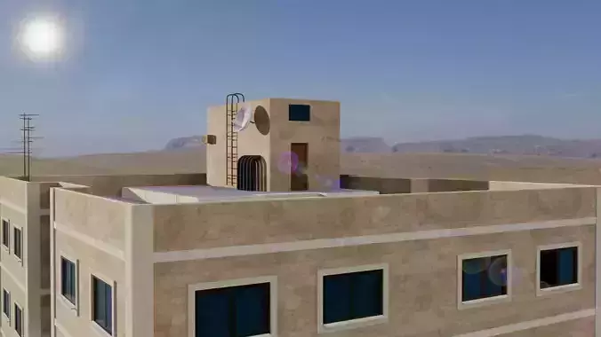 3D model building tallest in world Low-poly 3D model