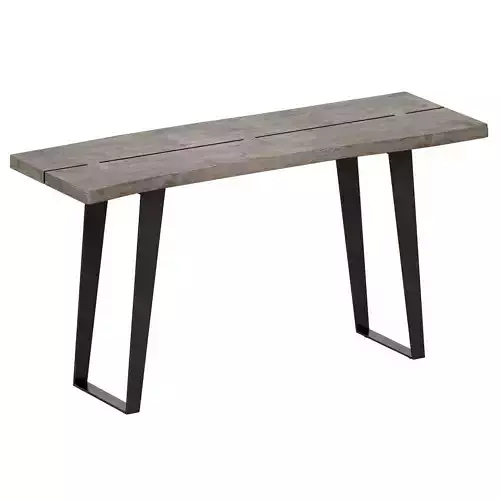 Yukon Grey Console Table Crate and Barrel