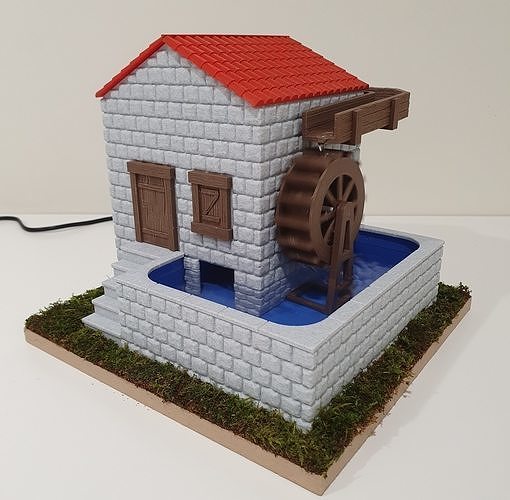 Old Watermill 3D print model