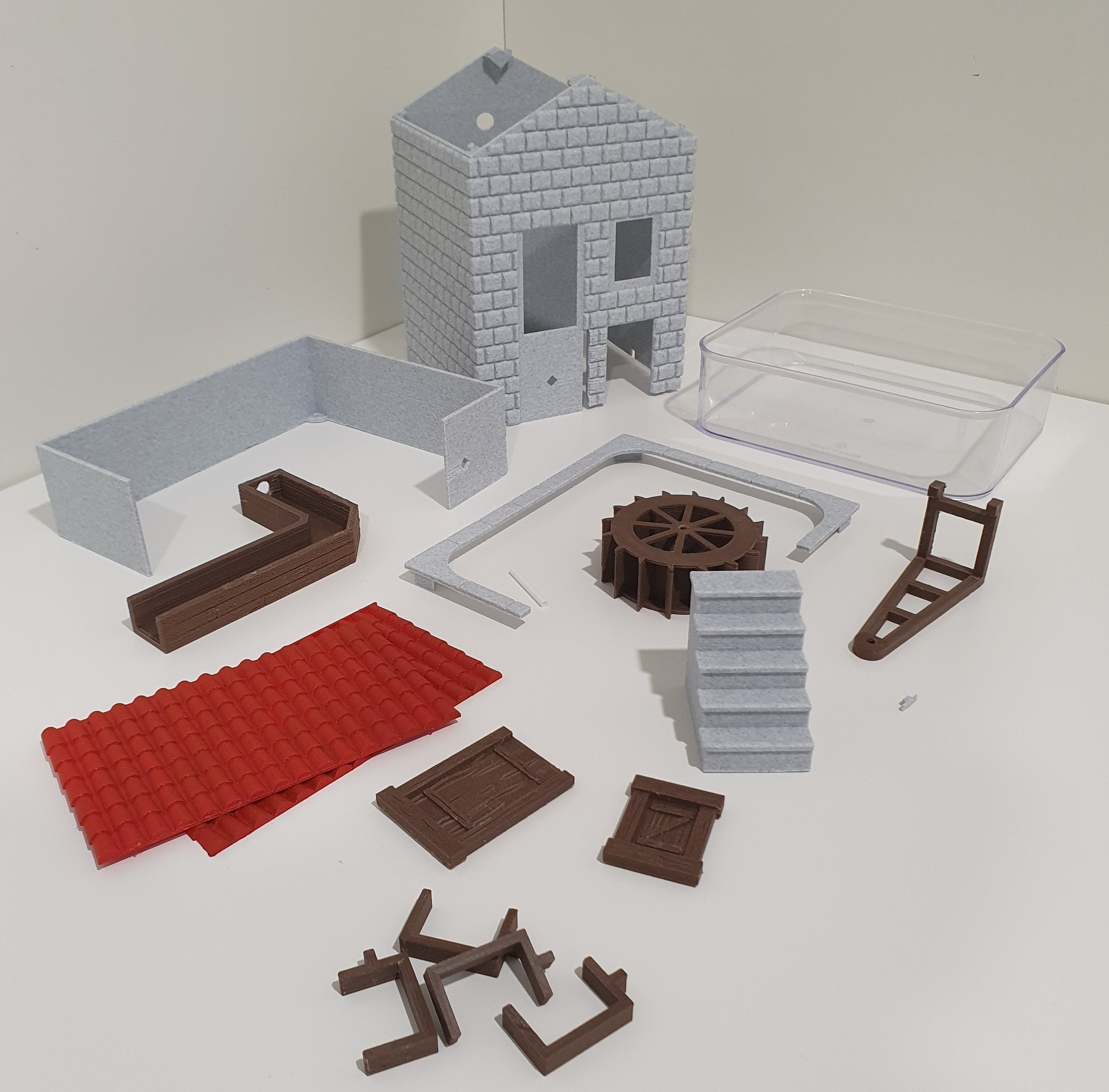 Old Watermill 3D print model_6